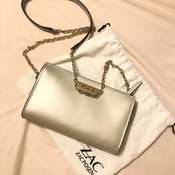 Zac posen crossbody handbag with dust bag - Picture 1 of 4